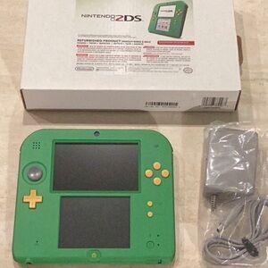 Zelda Nintendo 2DS Console Refurbished Link Edition Legend Of Zelda Ocarina Time